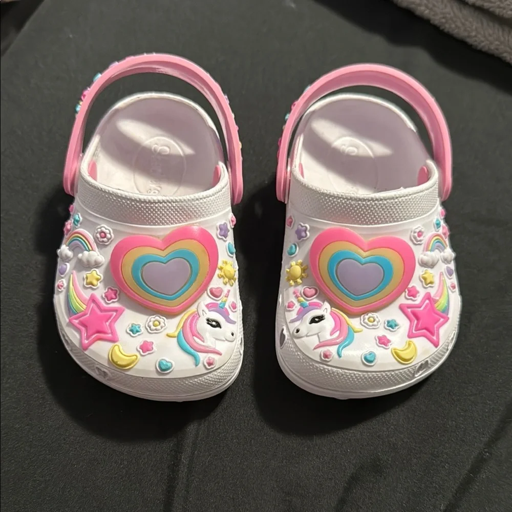 Baby Unicorn Clogs